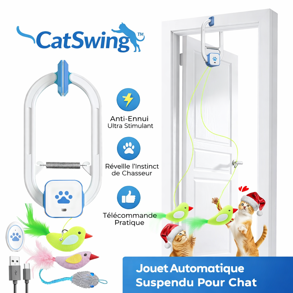 CatSwing™ – Jouet Automatique  pour Chat