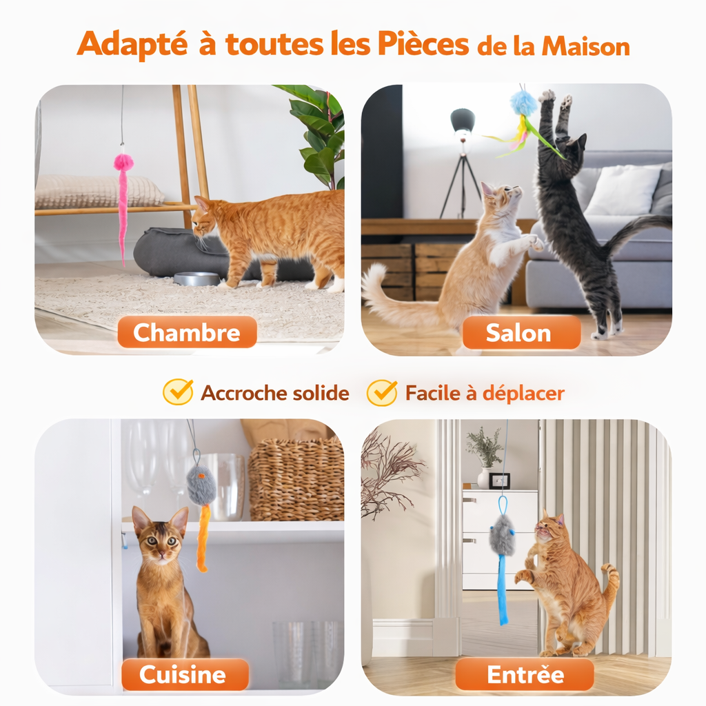 CatSwing™ – Jouet Automatique  pour Chat
